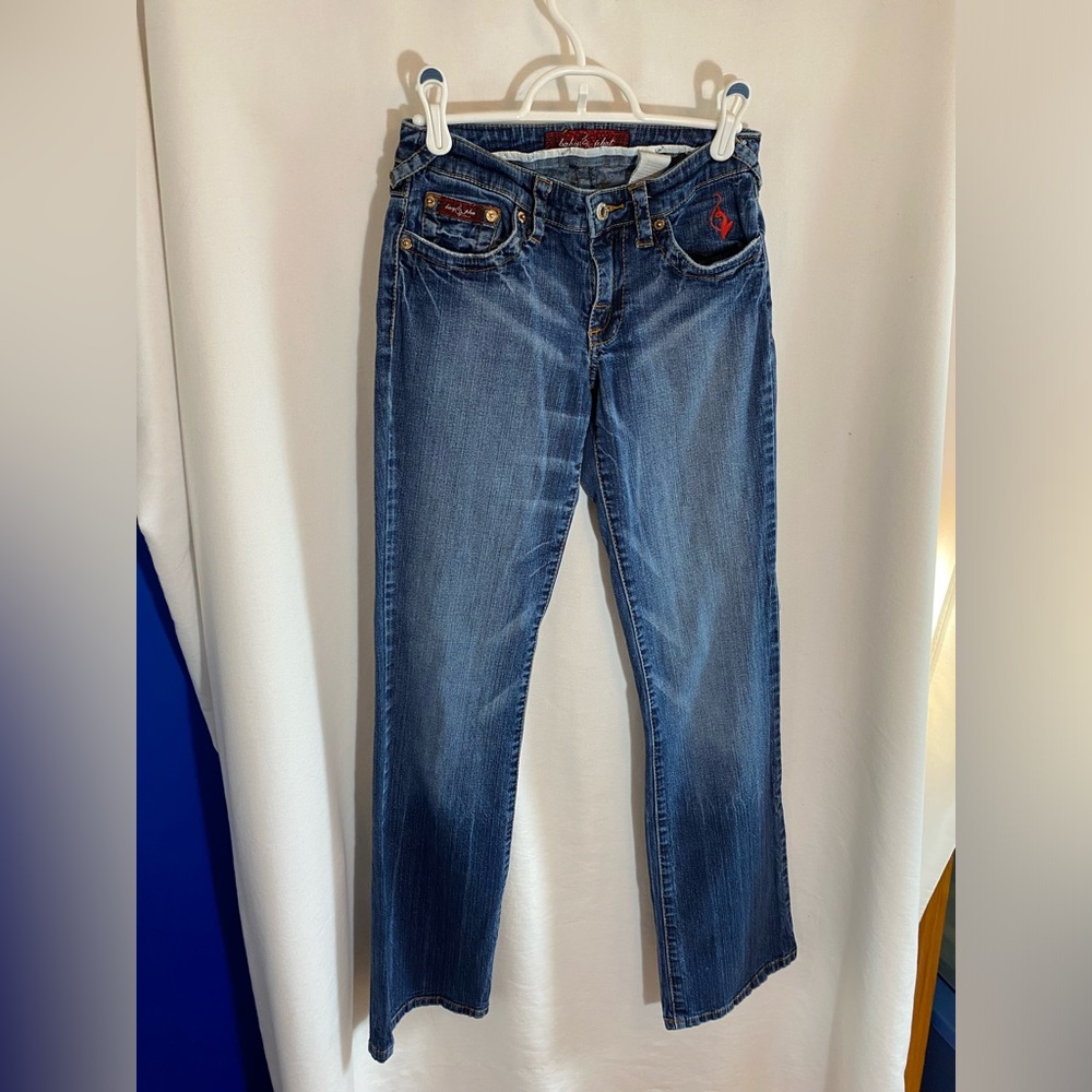 Baby Phat Blue Straight Leg Jeans